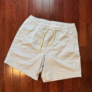 Birddogs Blue Swim Trunks with Elastic Waistband